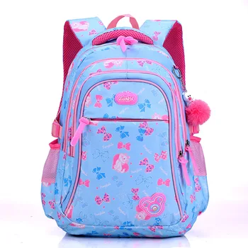 Ученически чанти Weysofor за момичета, детски розов найлонов раница с анимационни принтом, детски водоустойчива раница за учениците в детската градина, сладко детска раница за училище