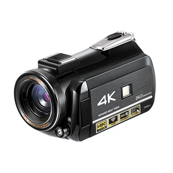 цифрова камера super 4k със сензорен дисплей и 30-кратно цифрово увеличение