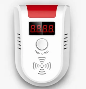 433 Mhz Безжичен цифров дисплей безжичен детектор за газ за GSM аларма