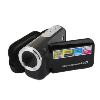 6 бр. видеокамера Camcorde Fotografica Видео, 4-кратно цифрово увеличение 1,5-инчов дисплей, 16 милиона домашна видеокамера, vcr