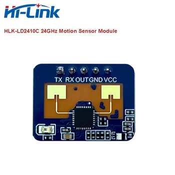 Hi-Link Нов 5шт 24G mmWave HLK-LD2410C модул за откриване на радарного сензор за присъствие на човек