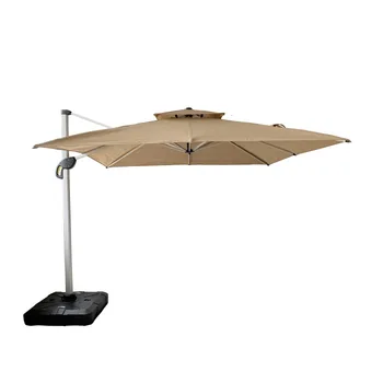 ГОРЕЩ Луксозен чадър от слънцето на открито, шезлонг от слънцето в двора, рекламен чадър, вила, градина, търговски център, открит чадър