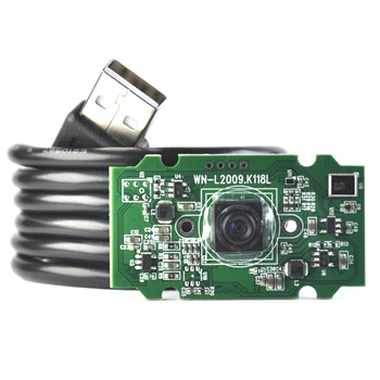 Източник производител HD 12MP USB модул камера с датчик IMX258 Фиксиран фокус, Ръчен фокус цифров микрофон CE FCC RoSH машина