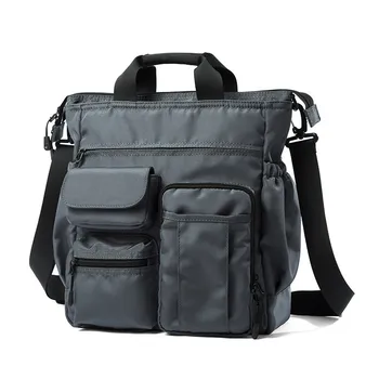 Многофункционална личност, чанта-месинджър с едно рамо, модни и ежедневни чанта, бизнес мъжки портфейл за пътуване, мъжки чанти