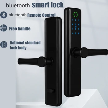 Отпечатък от пръст Cerradura Inteligente TTlockApp Lock Fechadura Eletronica Smart Security password Lock, bluetooth, WiFi RFID Система за Заключване на вратите